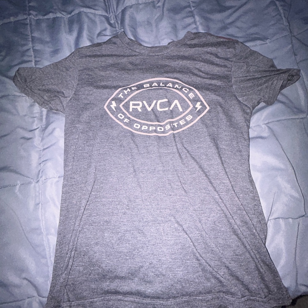 Grey RVCA T shirt
